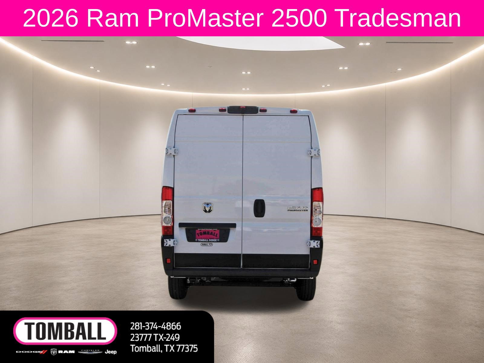 New 2026 RAM ProMaster 2500 w/ Safety Group FWD image 6