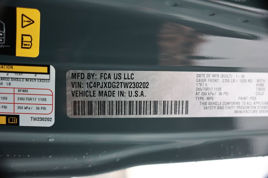 New 2026 Jeep Wrangler Sport image 34