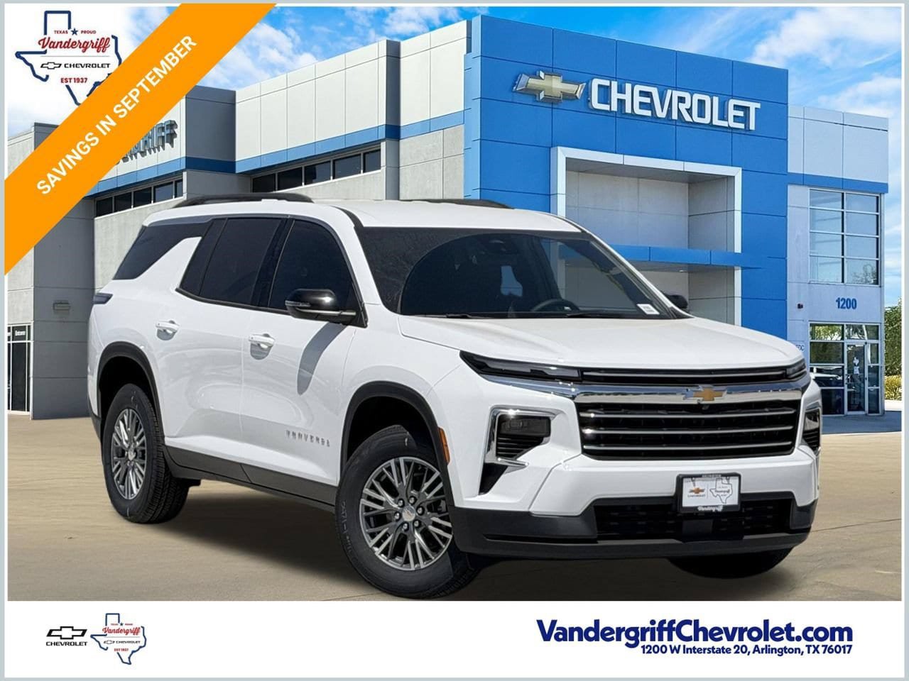 New 2026 Chevrolet Traverse LT