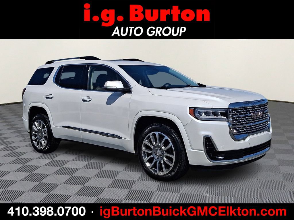 Used 2020 GMC Acadia Denali w/ Trailering Package image 1