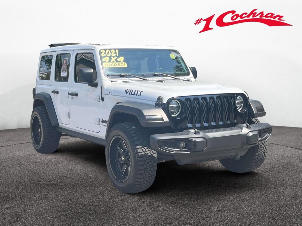 Used 2021 Jeep Wrangler Unlimited Sport AWD/4WD image 1