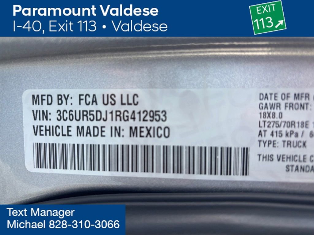 Used 2024 RAM 2500 Big Horn w/ Bed Utility Group image 30