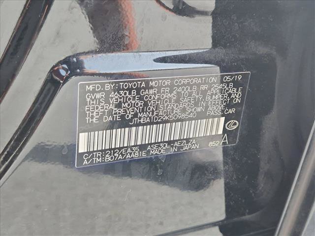 Used 2019 Lexus IS 300 F Sport w/ F Sport Package RWD image 25
