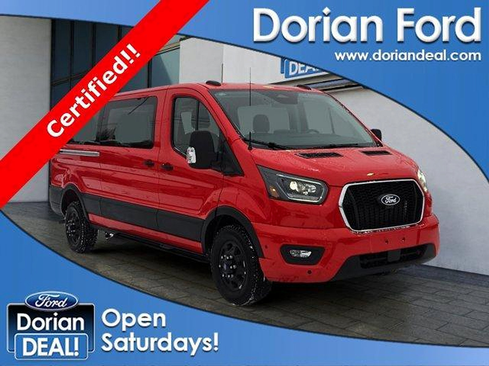 Certified 2026 Ford Transit 350 Low Roof AWD w/ Exterior Upgrade Package video 1