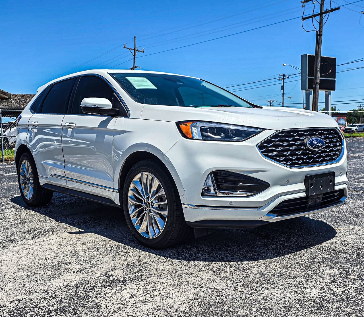 Used 2022 Ford Edge Titanium w/ Equipment Group 301A AWD/4WD image 1