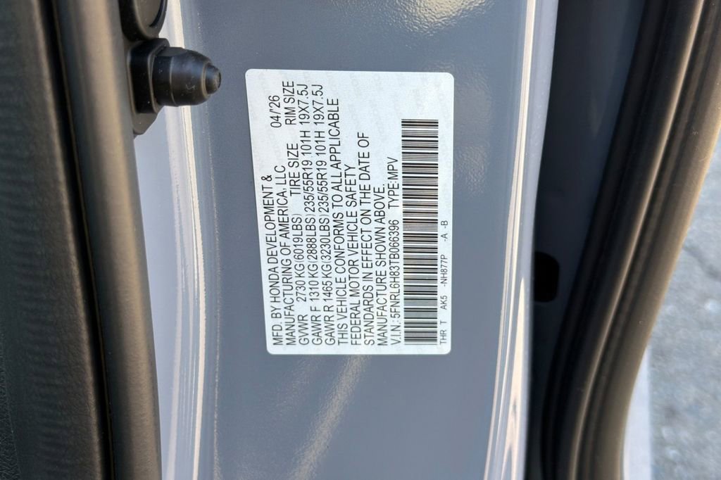 New 2026 Honda Odyssey Touring image 37