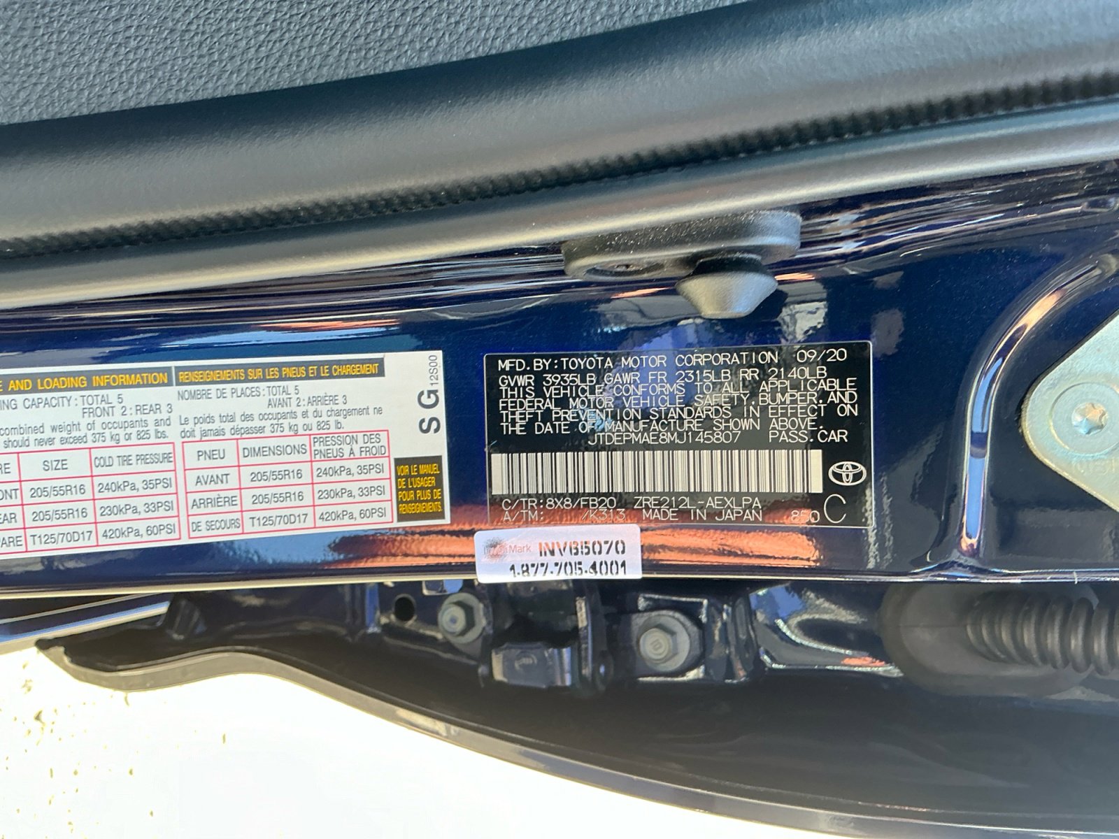 Used 2021 Toyota Corolla LE w/ Carpet Mat Package (TMS) image 25