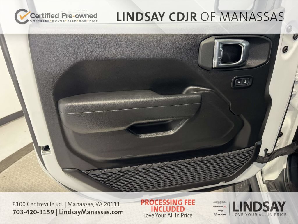 Certified 2025 Jeep Wrangler Sport AWD/4WD image 17