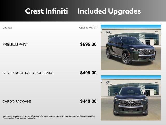 Certified 2026 INFINITI QX60 Luxe w/ Cargo Package FWD image 5