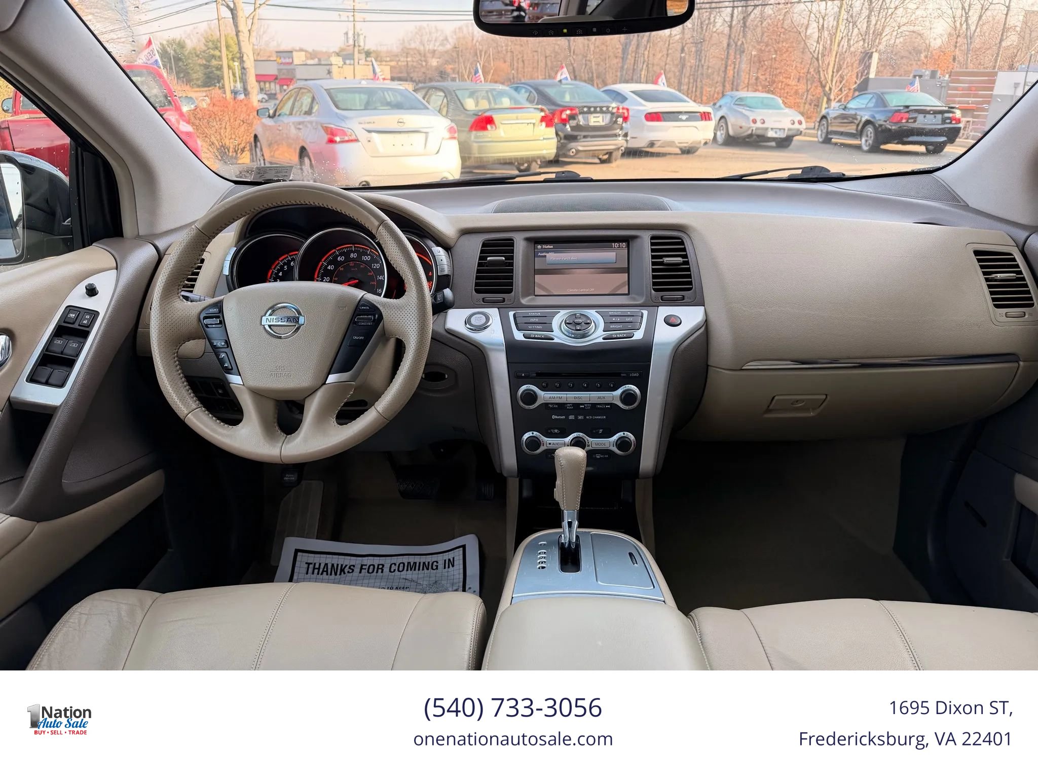 Used 2010 Nissan Murano SL w/ Leather Pkg AWD/4WD image 9