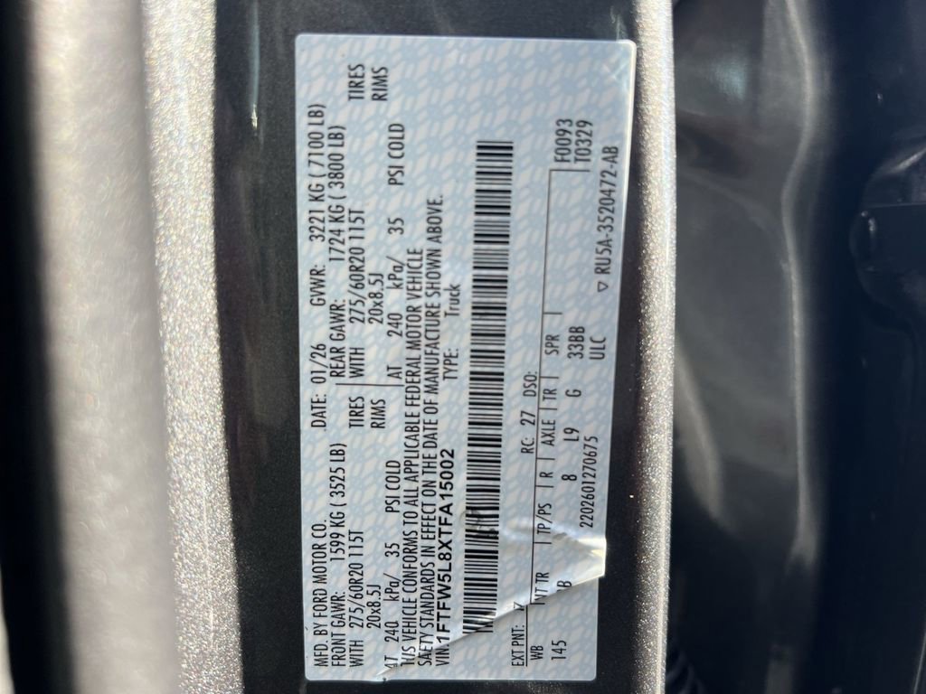 New 2026 Ford F150 Lariat w/ Equipment Group 502A High image 30