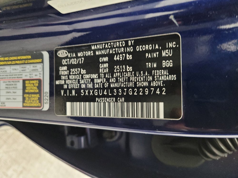 Used 2018 Kia Optima EX w/ Premium Package image 33