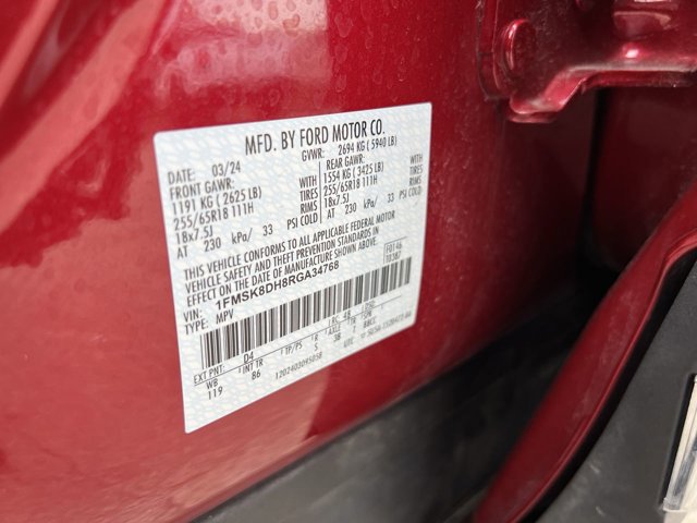 Used 2024 Ford Explorer XLT AWD/4WD image 34