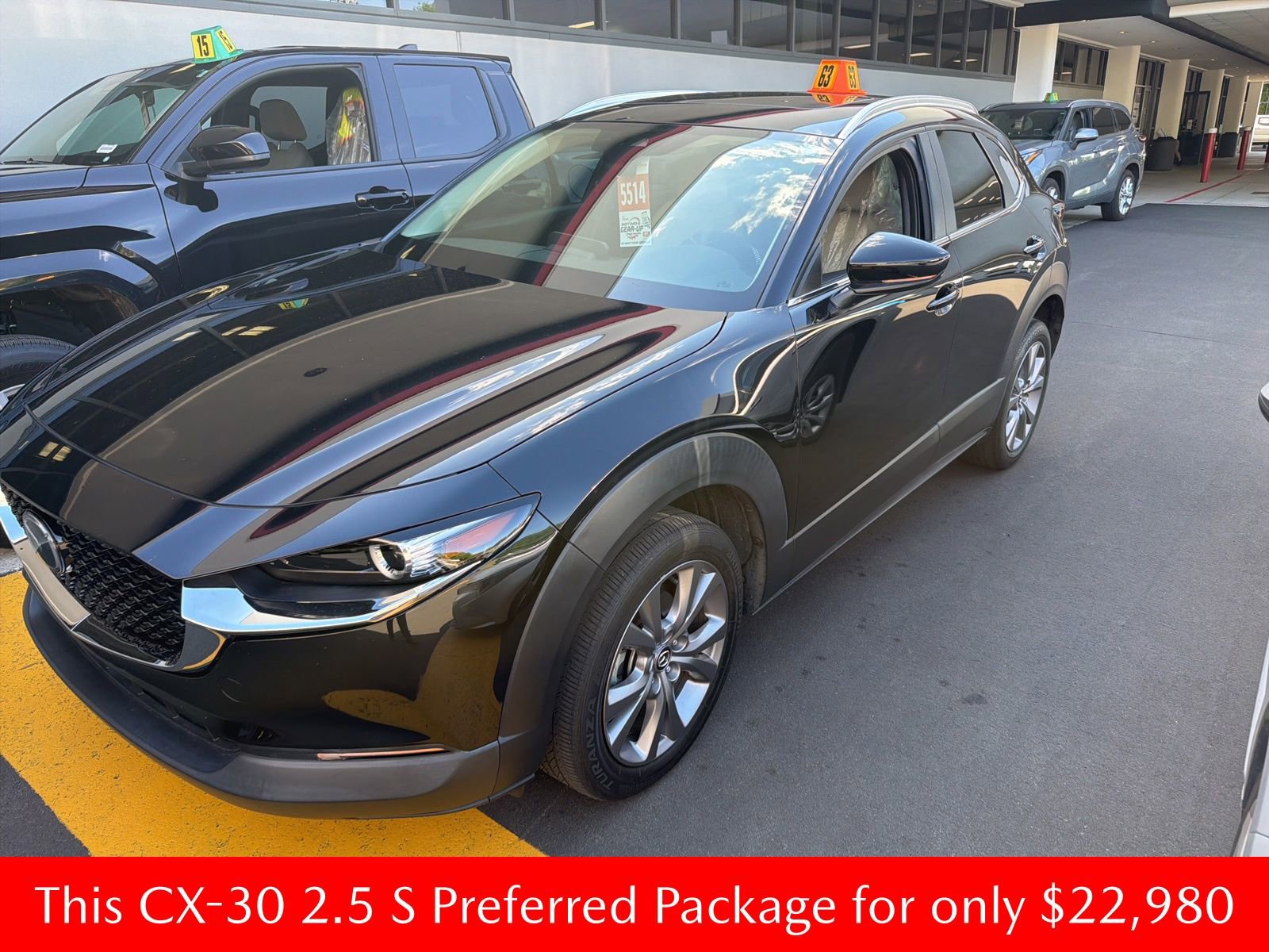 Used 2022 MAZDA CX-30 AWD 2.5 S w/ Preferred Package image 7