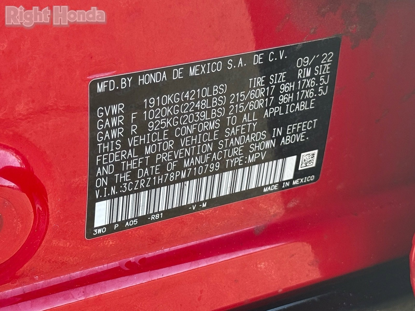 Used 2023 Honda HR-V EX-L image 33