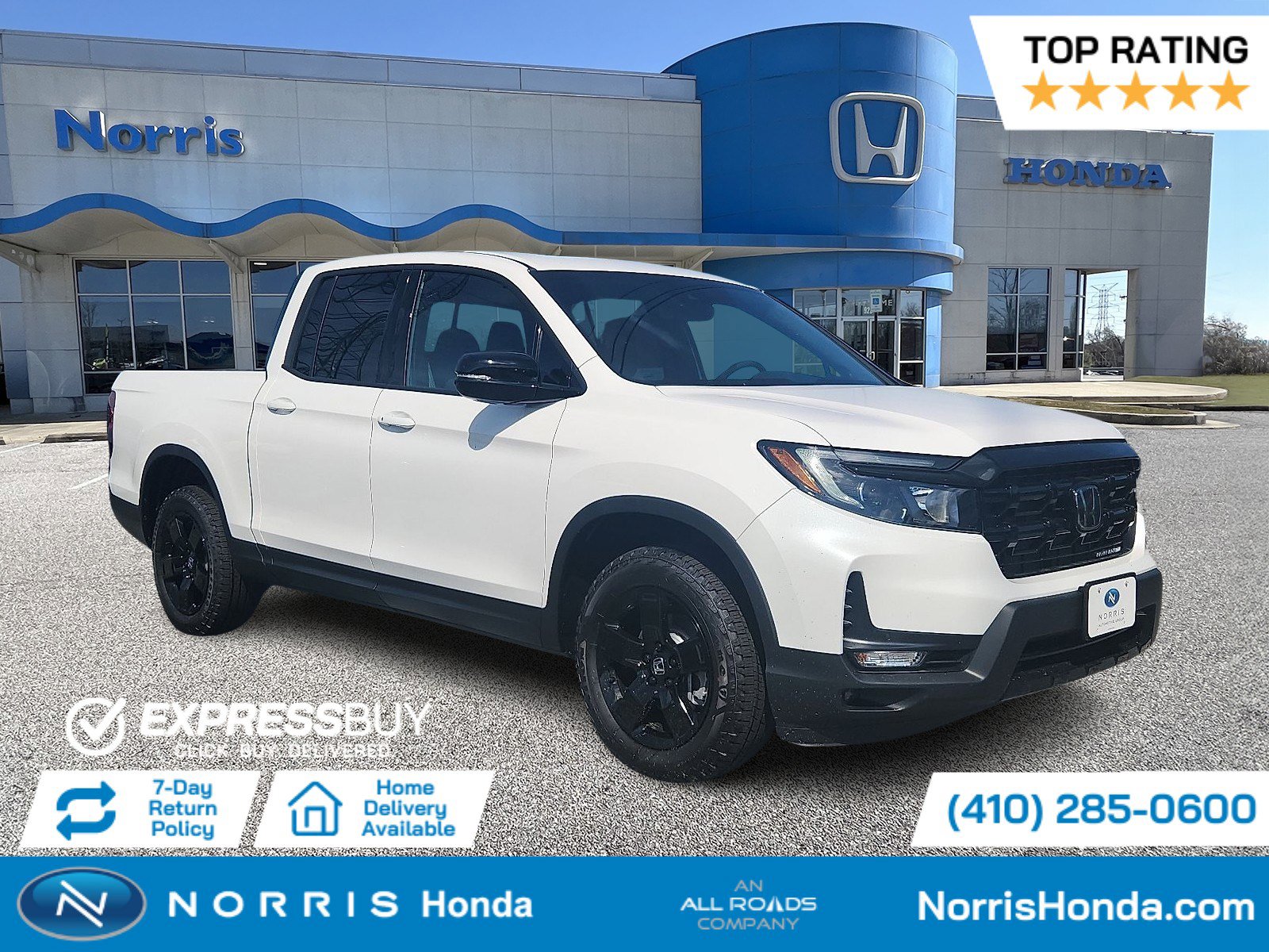 New 2025 Honda Ridgeline Black Edition
