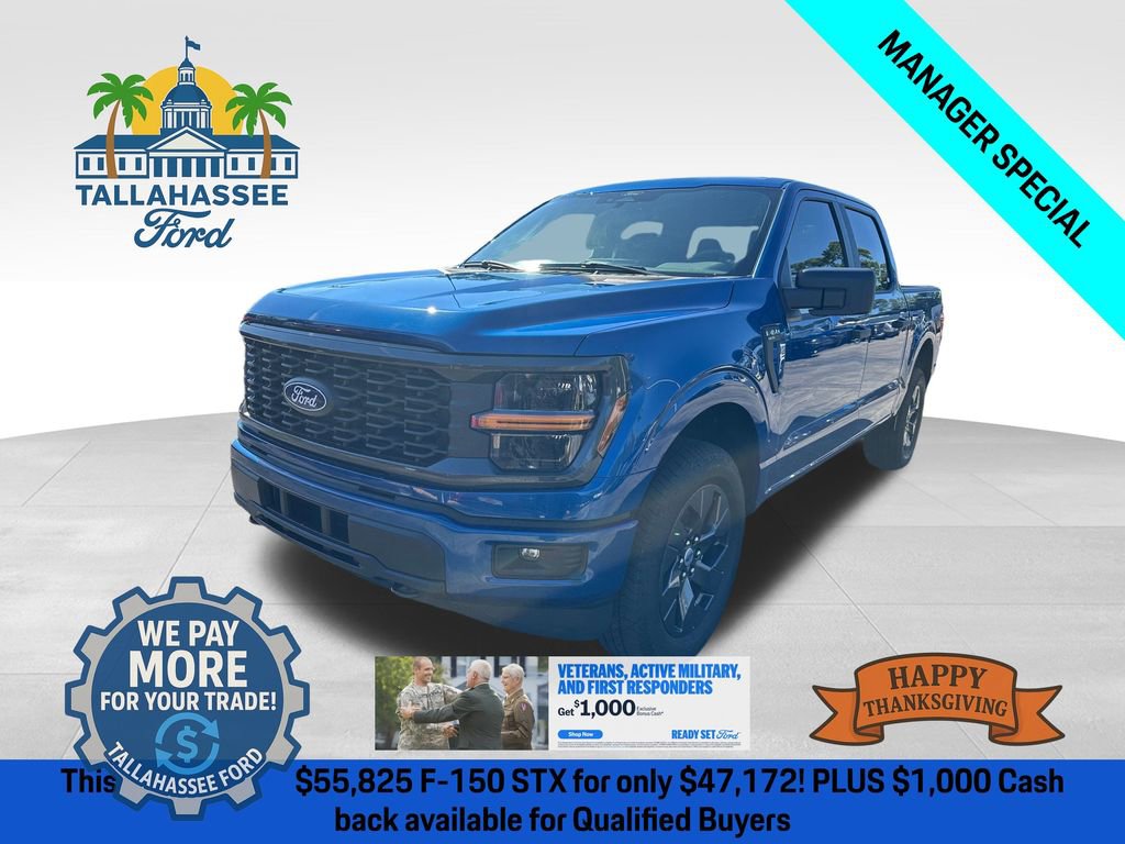 New 2025 Ford F150 STX w/ Equipment Group 200A