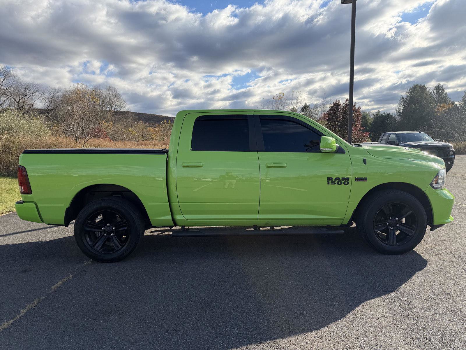 Used 2017 RAM 1500 Sport w/ Sublime Green Sport Package image 9