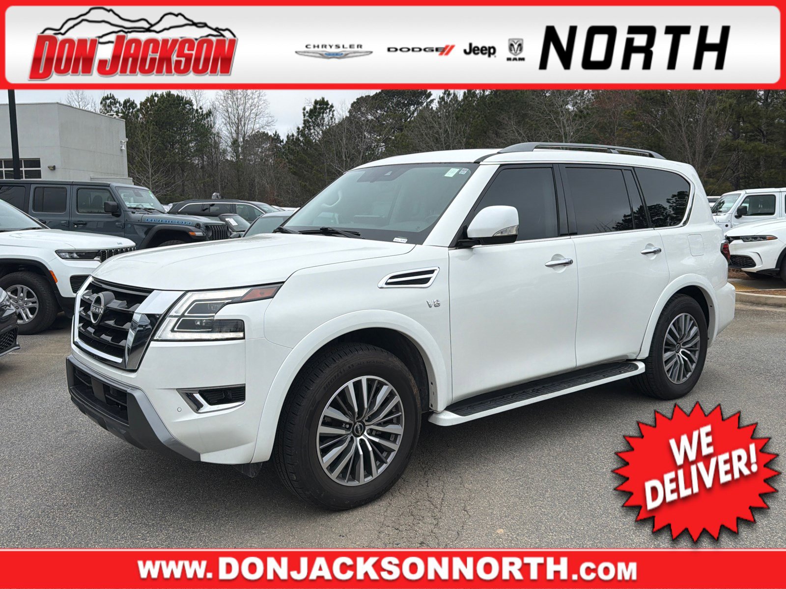 Used 2022 Nissan Armada SV w/ SV Appearance Package image 1
