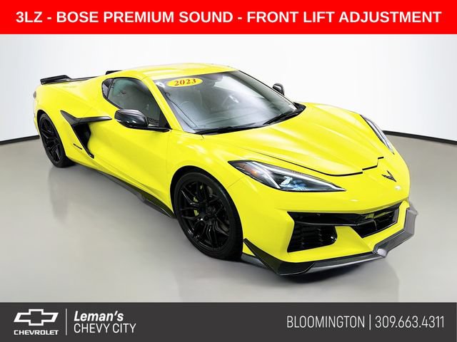 Used 2023 Chevrolet Corvette Z06 w/ Engine Appearance Package RWD image 1