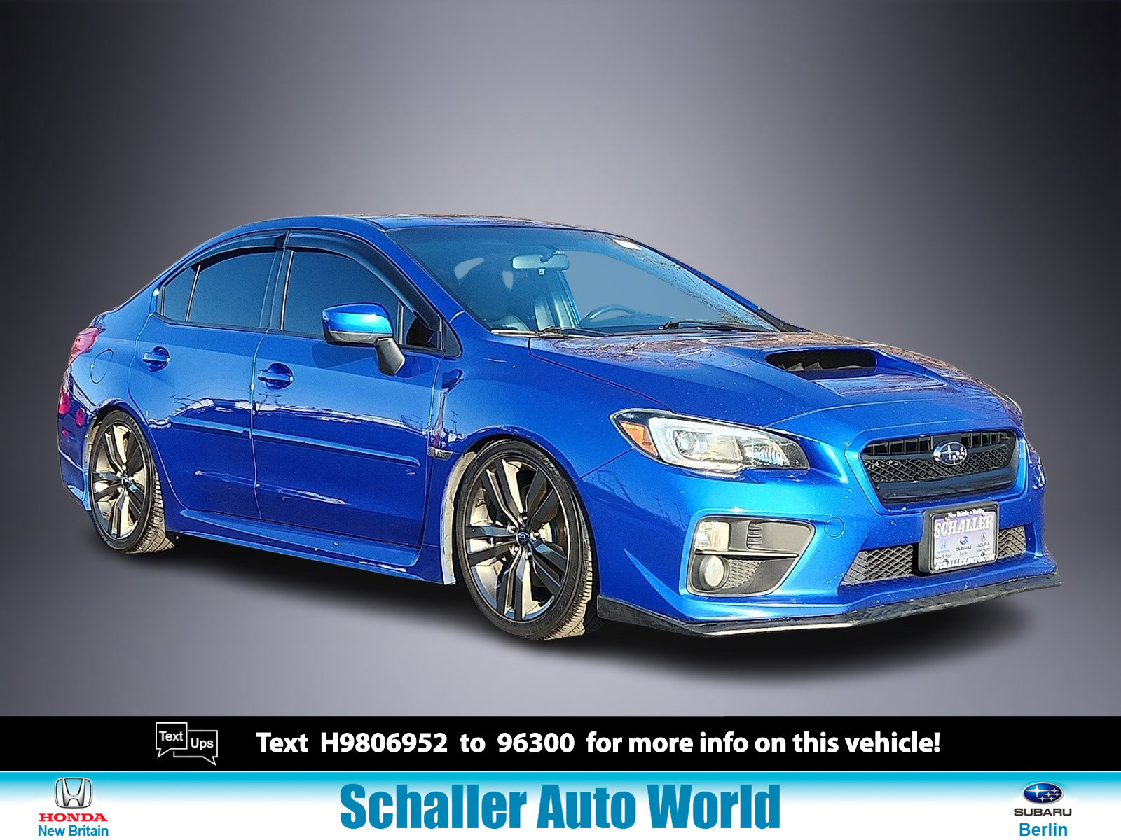 Used 2017 Subaru WRX Limited