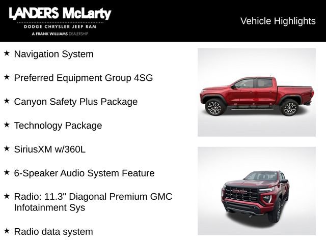 Used 2024 GMC Canyon AT4 w/ Technology Package AWD/4WD image 5