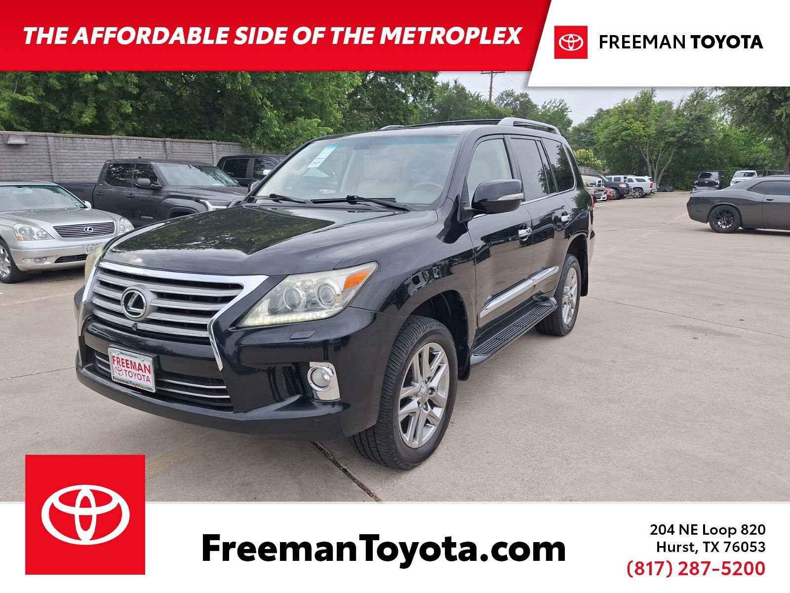 Used 2013 Lexus LX 570 4WD w/ Luxury Pkg