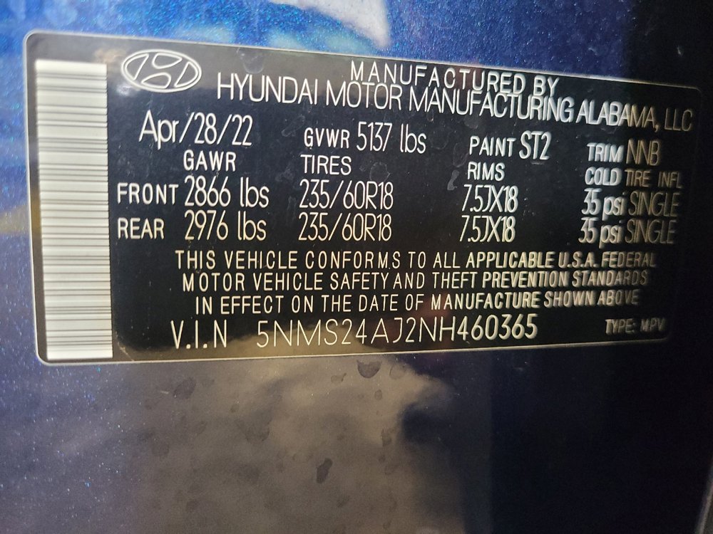 Used 2022 Hyundai Santa Fe SEL FWD image 33