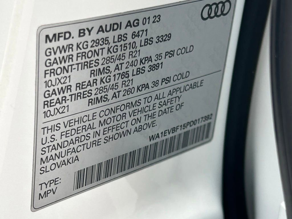 Used 2023 Audi Q8 Premium Plus w/ Premium Plus Package image 70