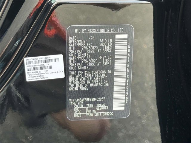 New 2025 Nissan Armada SL image 24