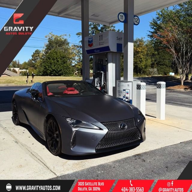 Used 2022 Lexus LC 500 Convertible w/ Touring Package RWD image 1