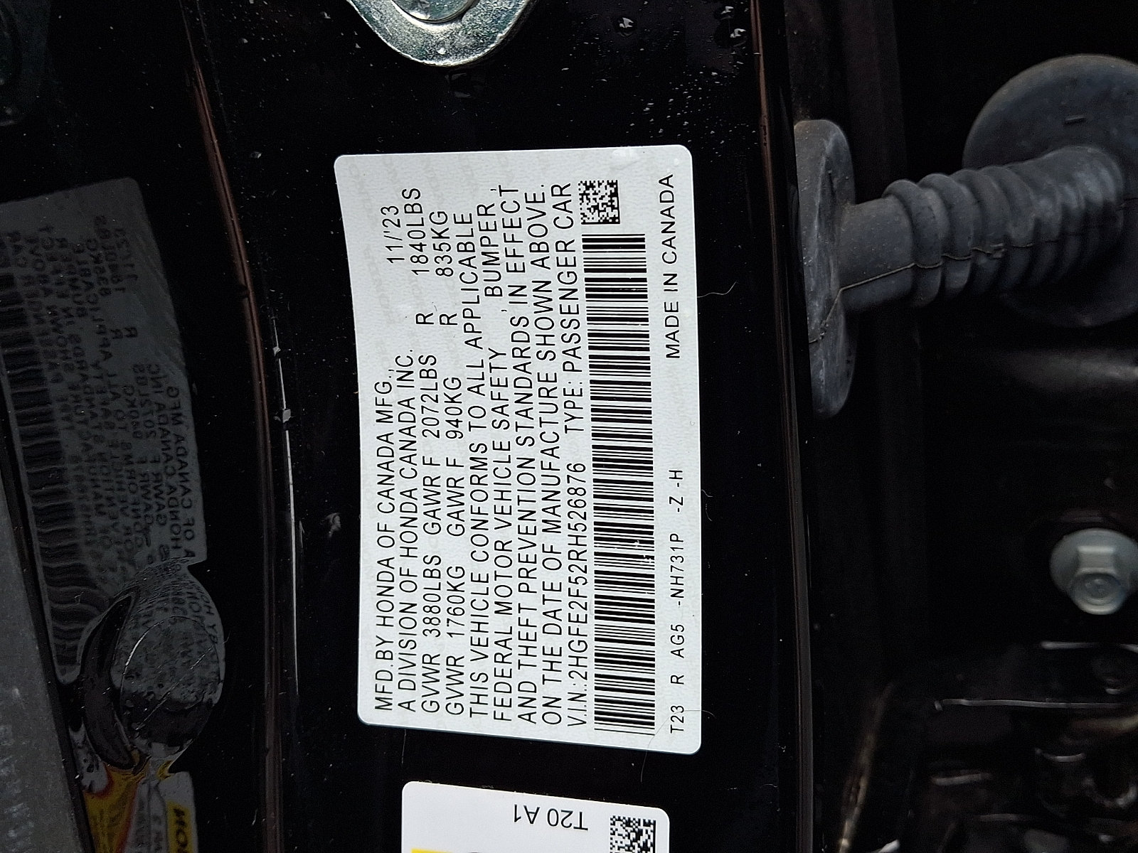 Used 2024 Honda Civic Sport image 19