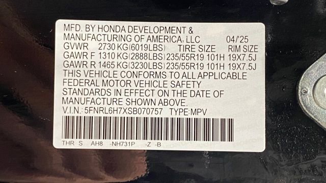 Used 2025 Honda Odyssey Sport-L image 36