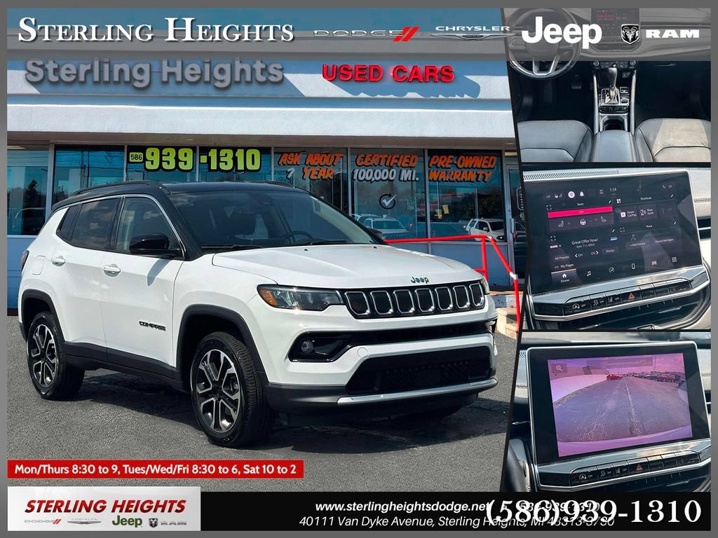 Used 2022 Jeep Compass Limited AWD/4WD video 1
