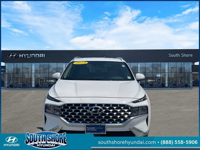 Certified 2023 Hyundai Santa Fe Blue w/ Cargo Package AWD/4WD image 2