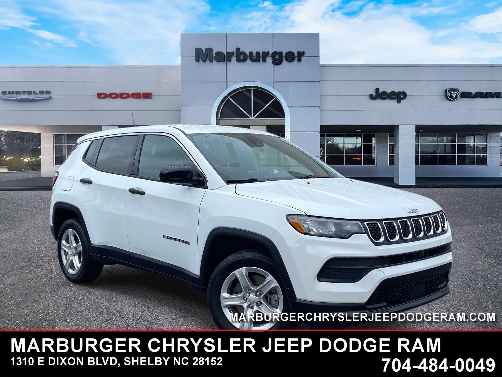 Used 2023 Jeep Compass Sport AWD/4WD image 1