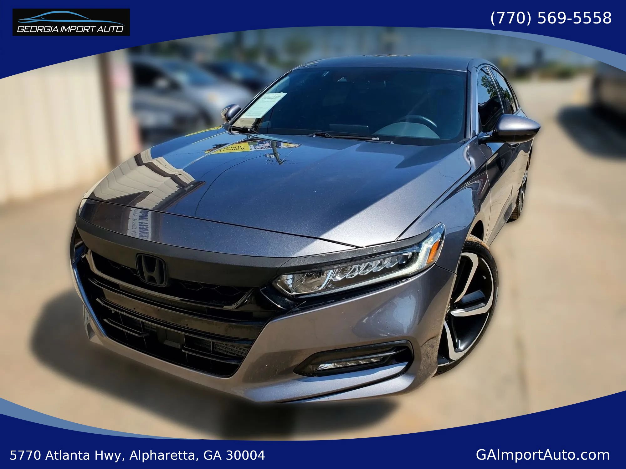 Used 2018 Honda Accord Sport image 1
