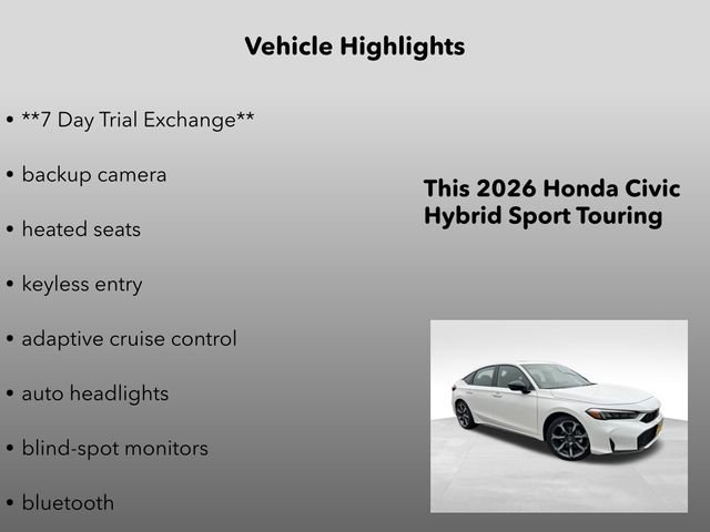 New 2026 Honda Civic Sport Touring image 5