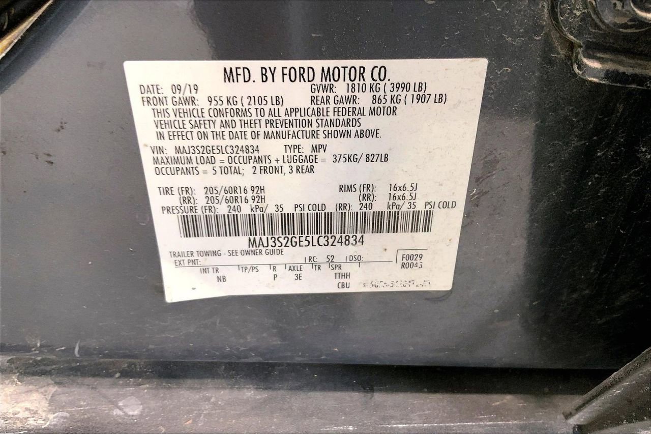 Used 2020 Ford EcoSport SE image 8