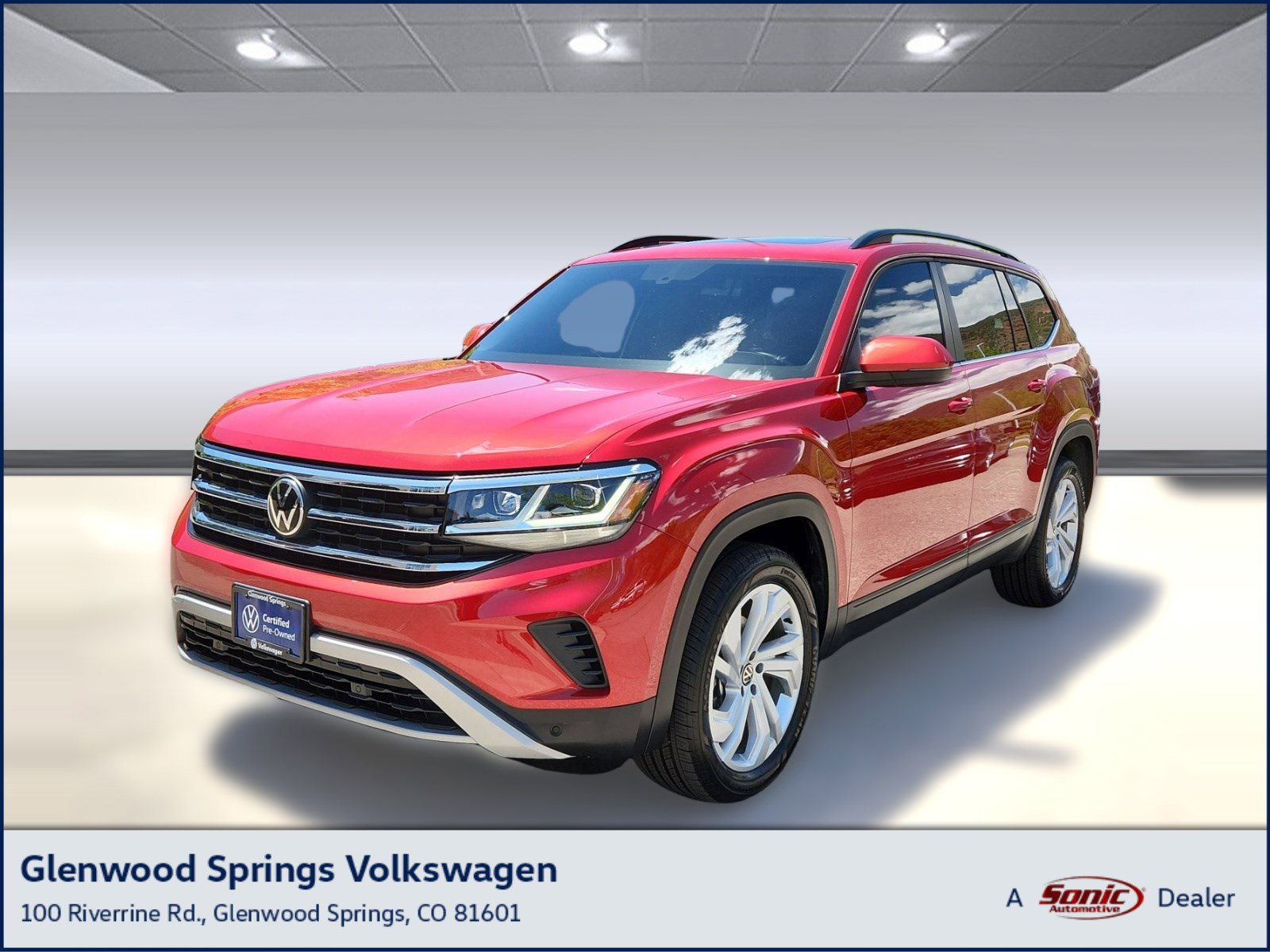 Used 2023 Volkswagen Atlas SE w/ Panoramic Sunroof Package AWD/4WD image 1