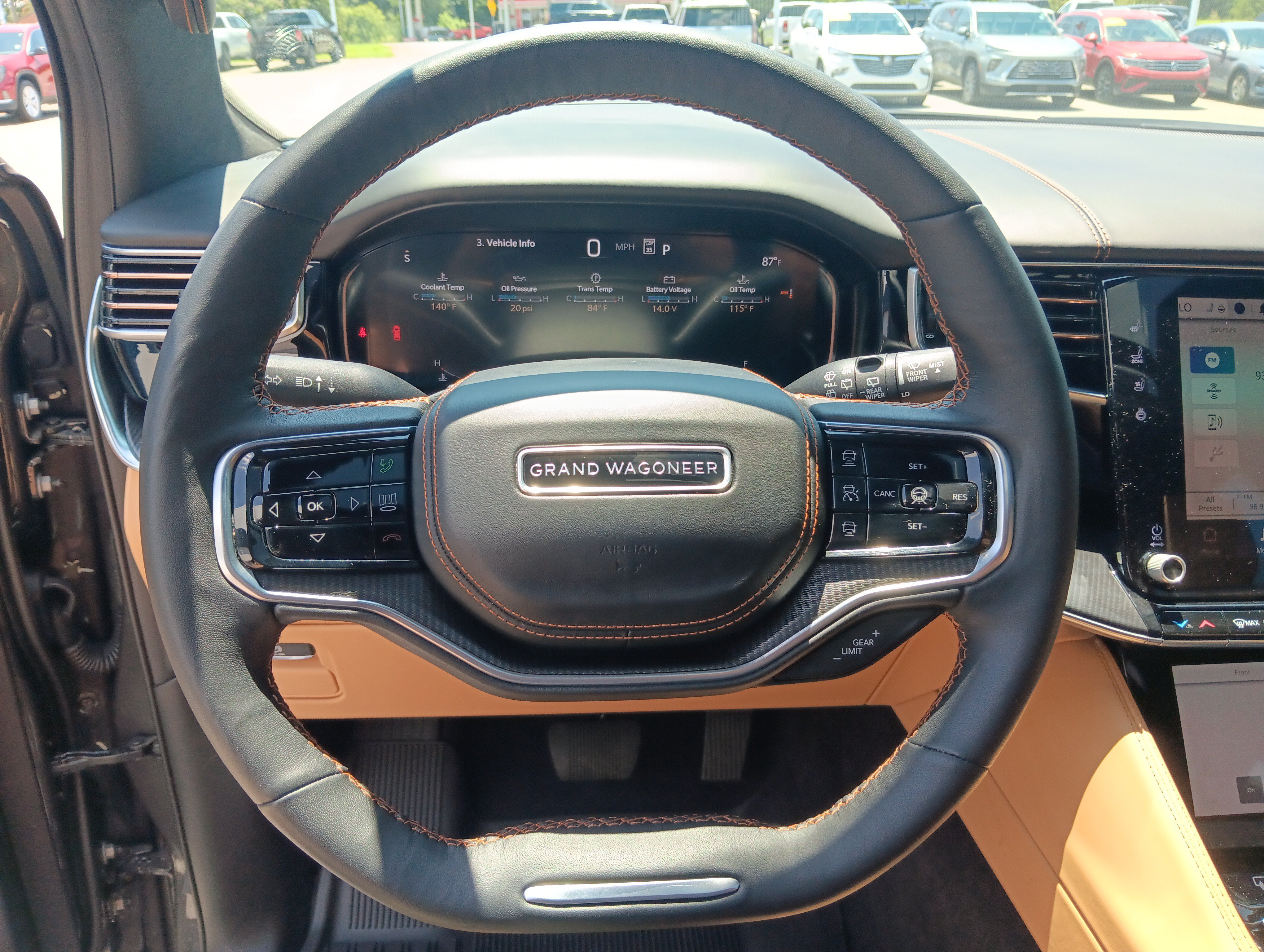 Used 2024 Jeep Grand Wagoneer Series III w/ Quick Order Packagew 28T AWD/4WD image 16