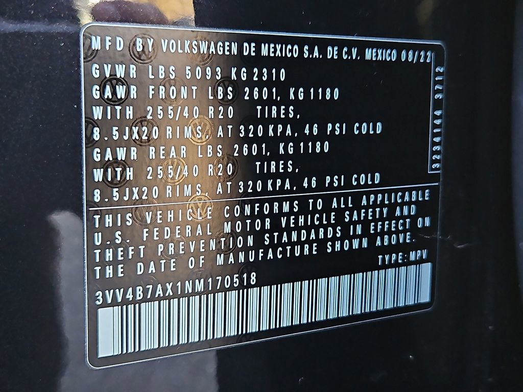 Used 2022 Volkswagen Tiguan SEL R-Line image 29