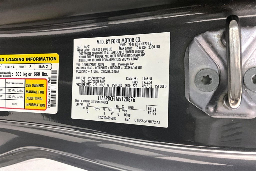 Used 2021 Ford Mustang GT w/ Equipment Group 301A RWD image 29