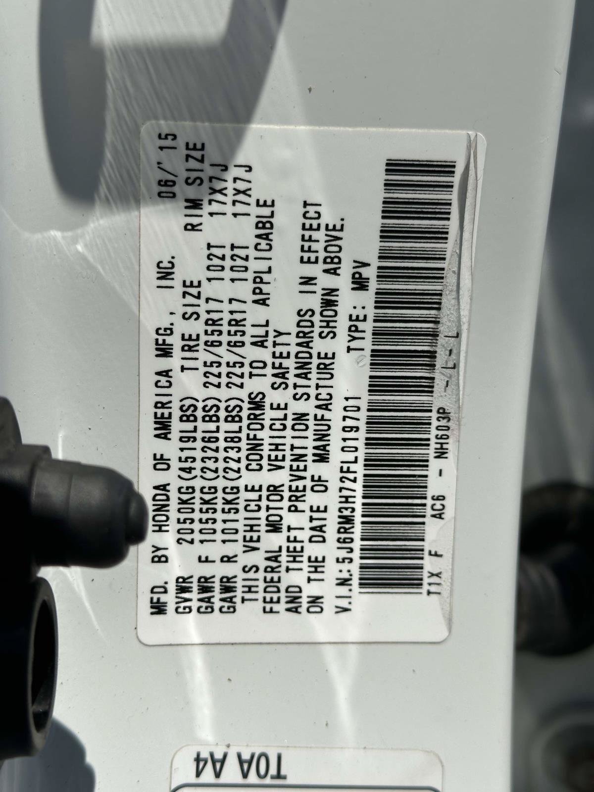 Used 2015 Honda CR-V EX-L image 29