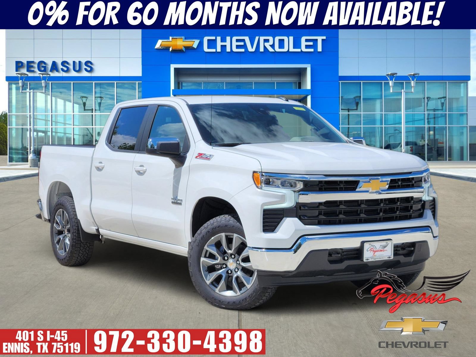 New 2026 Chevrolet Silverado 1500 LT w/ Texas Edition Plus AWD/4WD image 1