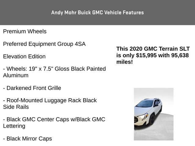 Used 2020 GMC Terrain SLT w/ Elevation Edition image 8
