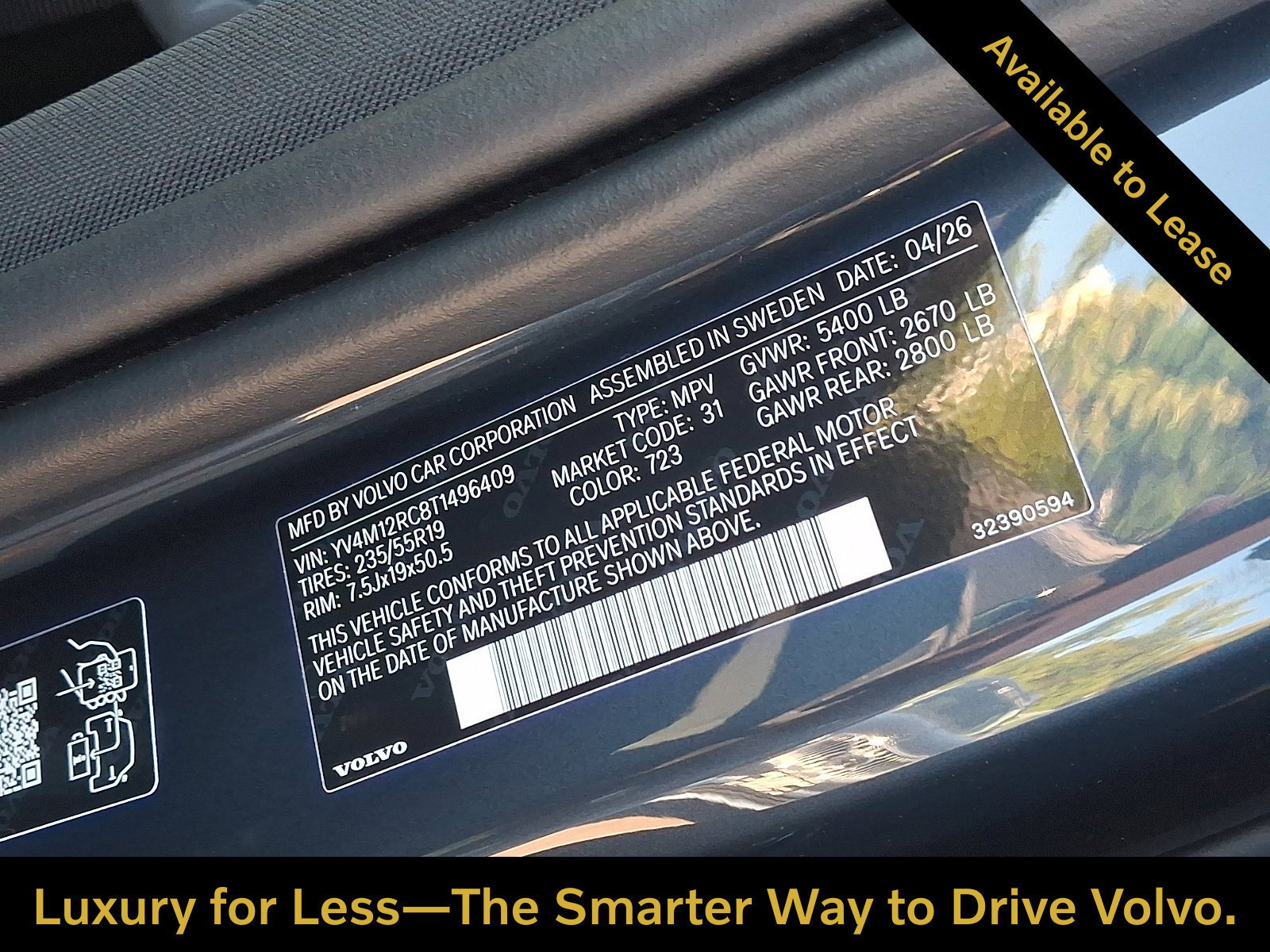 Certified 2026 Volvo XC60 B5 Plus w/ Protection Package Premier AWD/4WD image 27