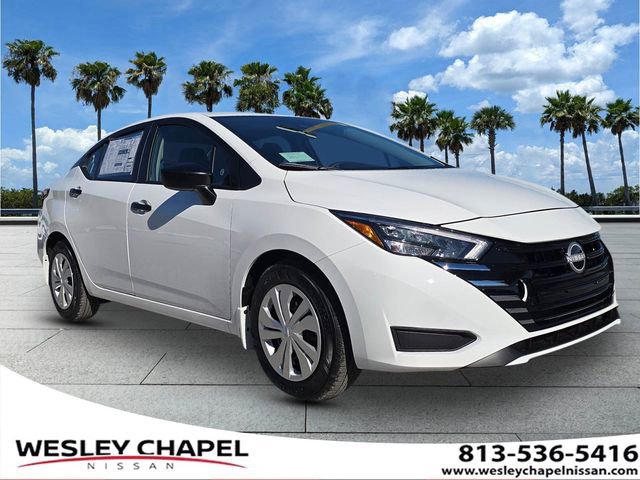 New 2025 Nissan Versa S w/ Trunk Package