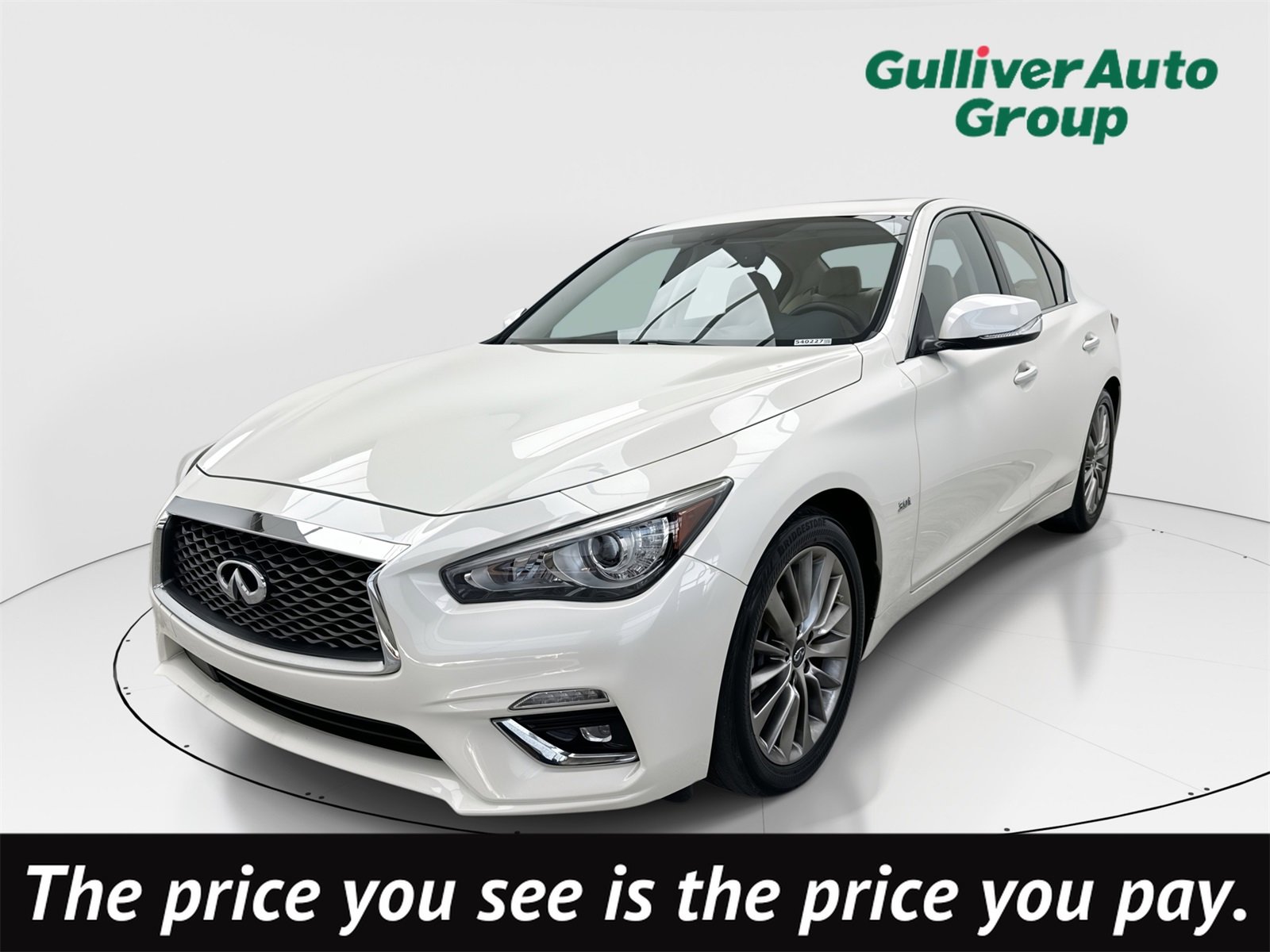 Used 2019 INFINITI Q50 Luxe w/ Essential Package (3.0T Luxe)