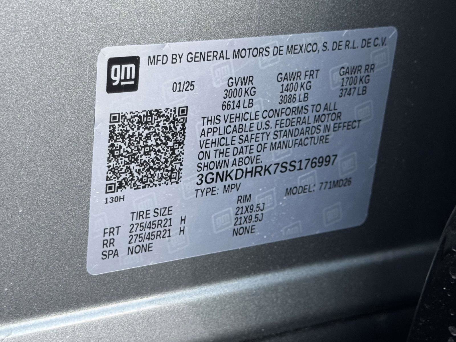 New 2025 Chevrolet Blazer EV RS RWD image 27